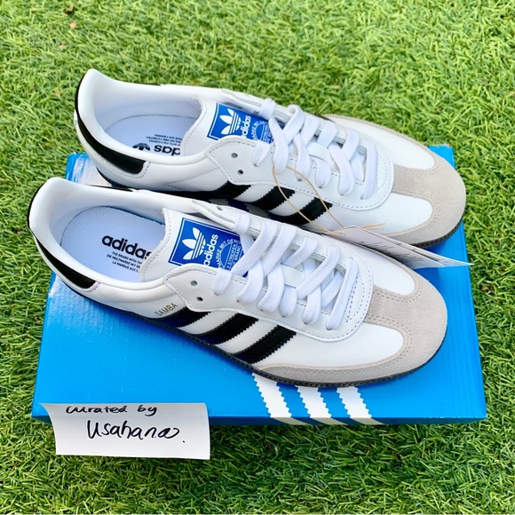 Adidas originals OG samba retro white black shoes - Picture 5 of 6